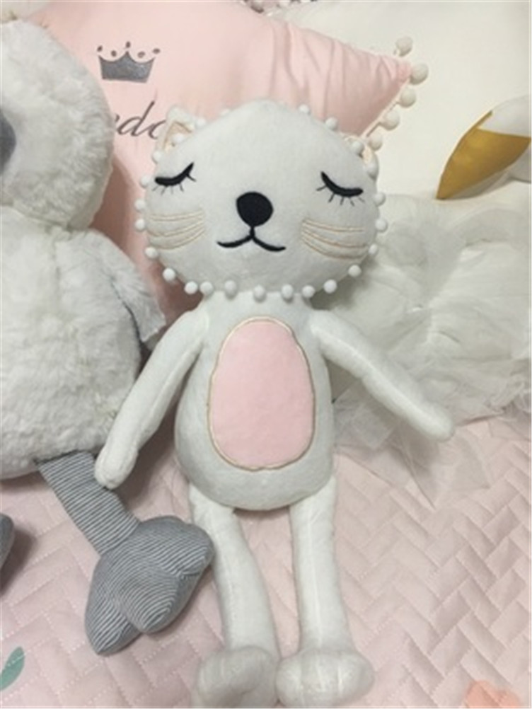 Löwe Katze im nordischen Stil, Dekopuppe, Kuscheltier zum Einschlafen_voghion.com