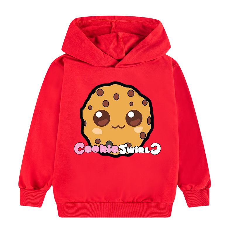 Felpa con cappuccio con motivo per bambini per ragazze_voghion.com