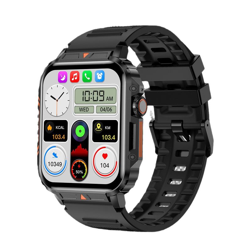 Neu L81 Smart Uhr Stimme Rufen Bluetooth Modell Herz Rate Blutdruck Überwachung Multi-Funktion_voghion.com