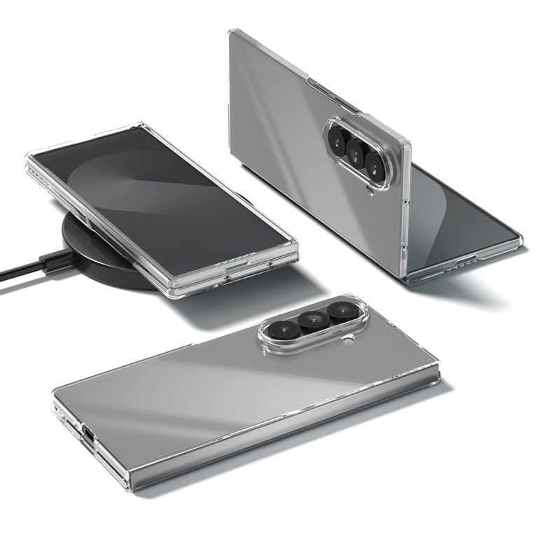 Stoßfeste, durchsichtige, harte Klapptasche für Samsung Galaxy Z Fold7 5G 7 Fold6 Fold5 Fold2 Fold4 Fold 6 5 4 3 2 Fold3_voghion.com