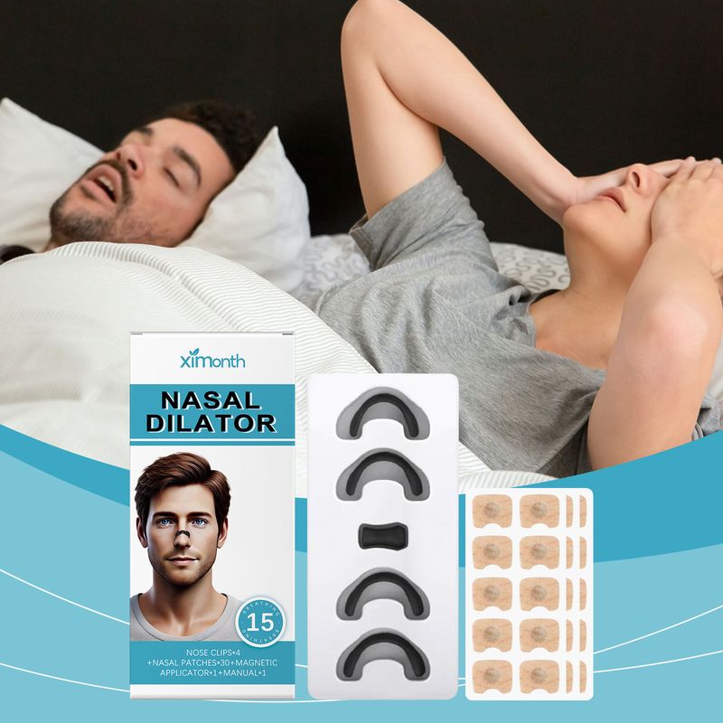 XIMONTH Anti Snurk Kit Milde Ingrediënten Voor Neusverzorging, Anti Snurken en Comfortabele Nachtrust_voghion.com