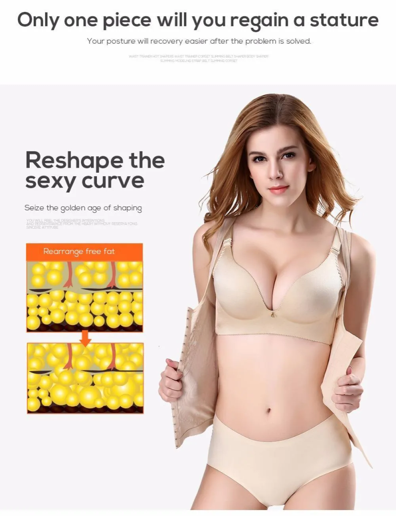 Talia brzuch Shaper gorset modelujący talię urządzenie do modelowania sylwetki odchudzanie płaszcza kobieta płaski brzuch brzuch Fas pasy poporodowe kontrola_voghion.com