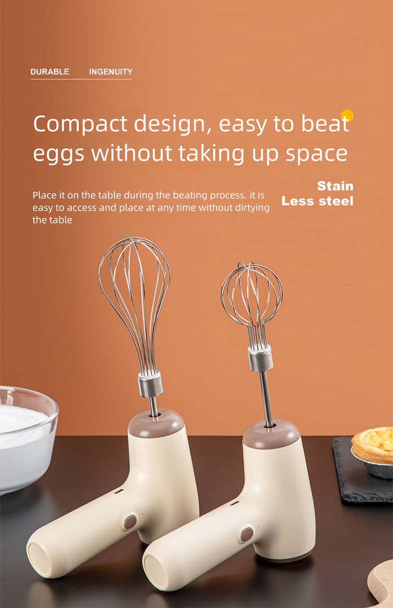 Duitse elektrische huishoudelijke kleine draadloze bakroomgarde eierklopper cake handmixer_voghion.com