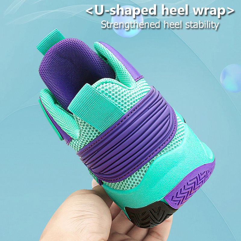 Outdoor Kids Snes 5-16Years Boys Basketball Shoes 2024 Fashion Children's Soft Sole Breathable Running & Walking_voghion.com