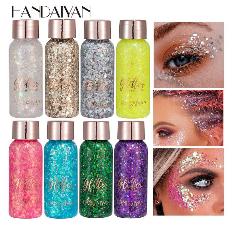 handaiyan Explosive Glitter Liquid Eyeshadow Chameleon Performance Face Body Cosmetics Gel_voghion.com