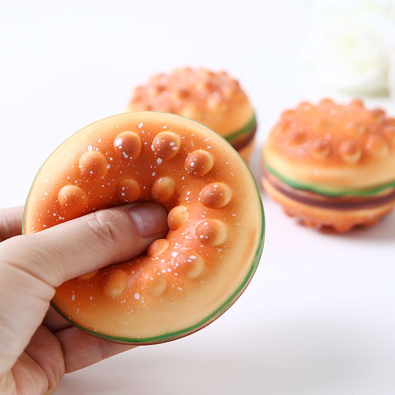 Foam Squishies TPR Simulation 3D Food And Play Burger Creative Press To Vent Fast Rebound Pinch Fun_voghion.com