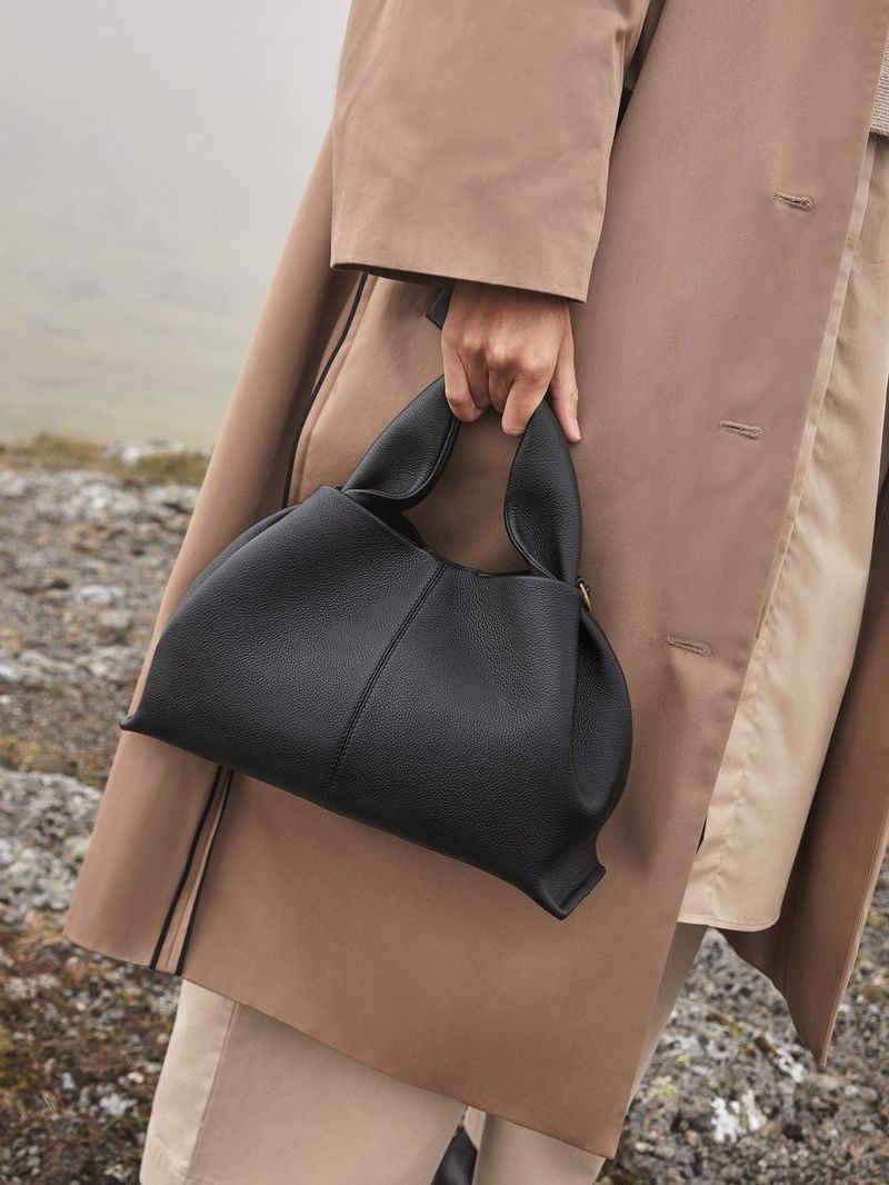 Cloud dumpling women's bag 2024 new popular portable lunch box bag French texture shoulder messenger bag_voghion.com