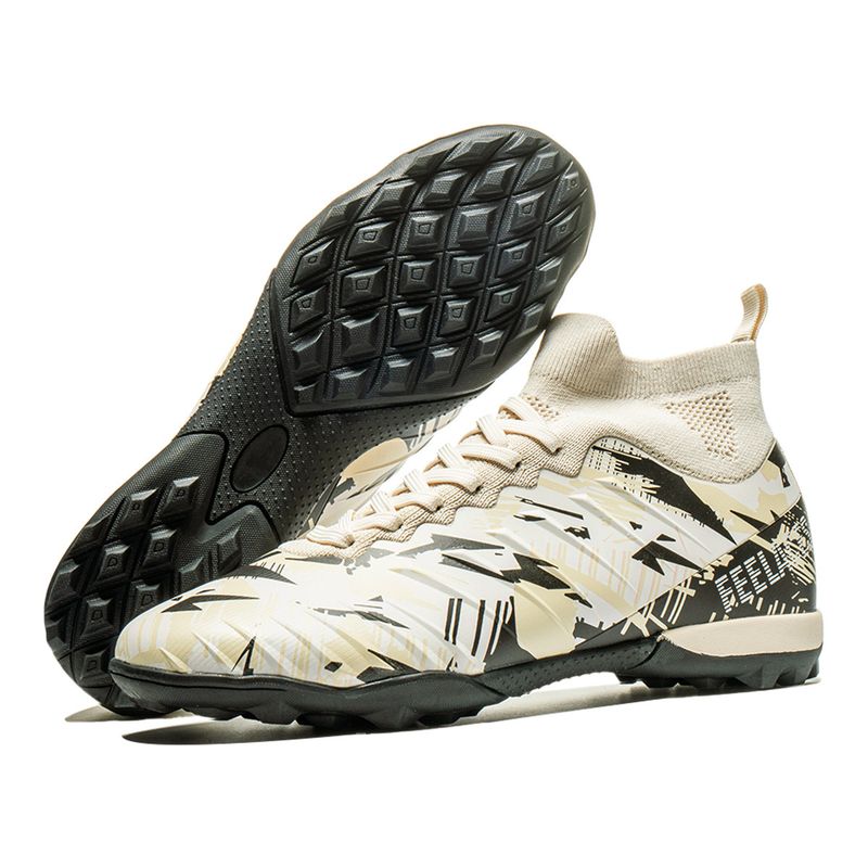 2024 New High-Top Long High-Quality Professional Training Sneakers Broken Spikes Football Shoes_voghion.com