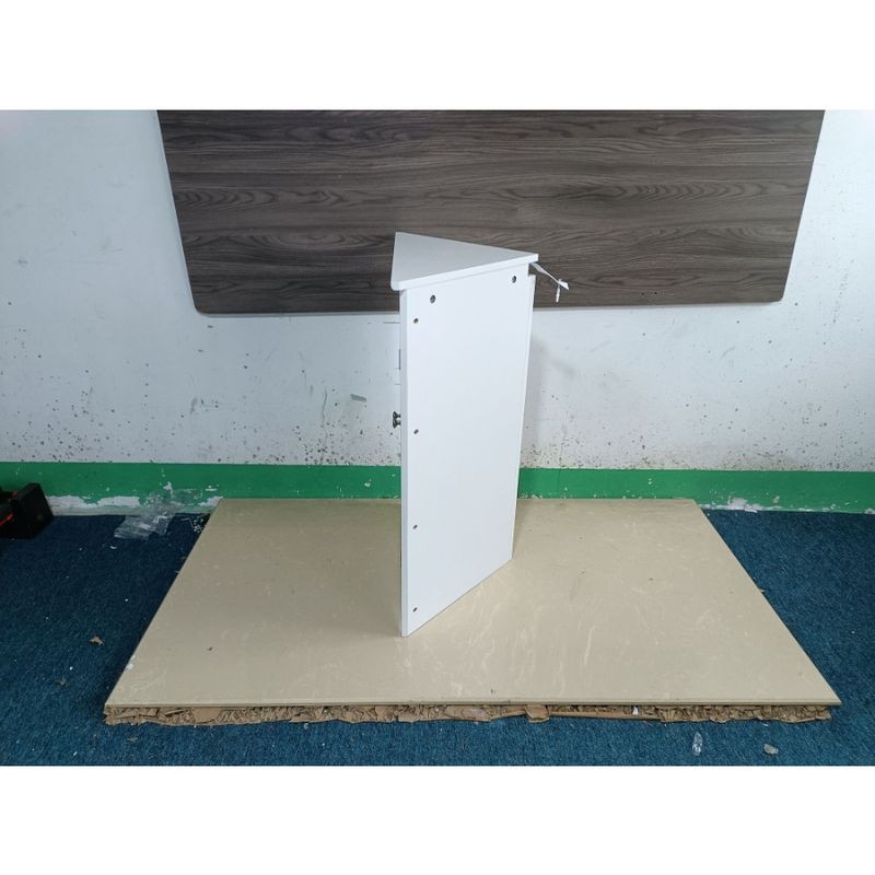 Mobiletto da bagno regolabile, stretto, per ripiani e mobiletto angolare, indipendente, a 2 ante, con armadietti._voghion.com