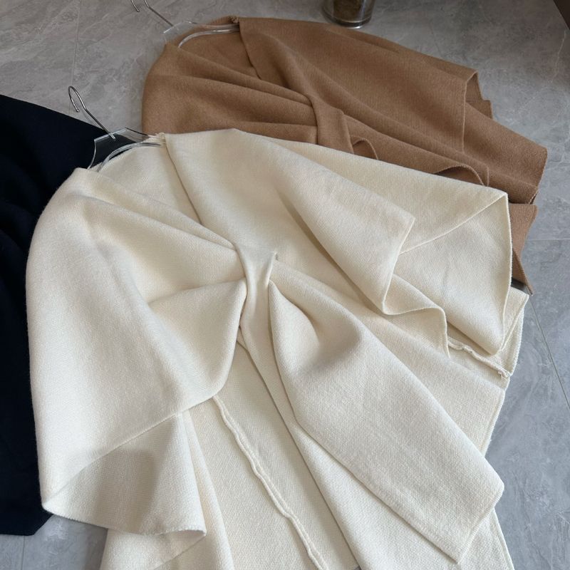 Cappotto di lana di alta qualità, stile autunno e inverno, nuovo stile, scialle e mantello da donna_voghion.com
