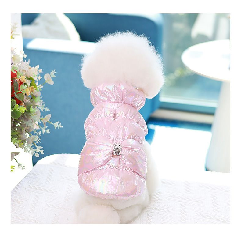 Nieuwe katoenen jas, vest, kattenkleding, honden donsjack, herfst- en winterkleding voor huisdieren_voghion.com