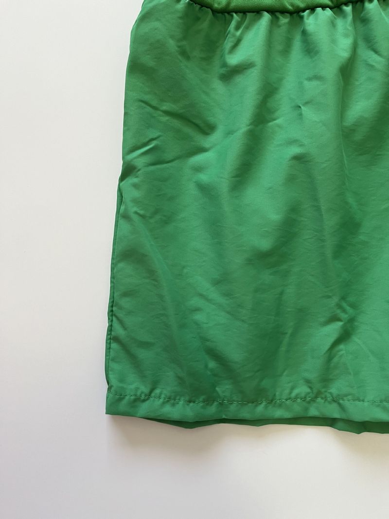 Tweedelige Illusion U-hals afslankende modieuze tanktop met aansluitende shorts, effen kleur, open rug, uitgeholde strakke romper voor dames_voghion.com