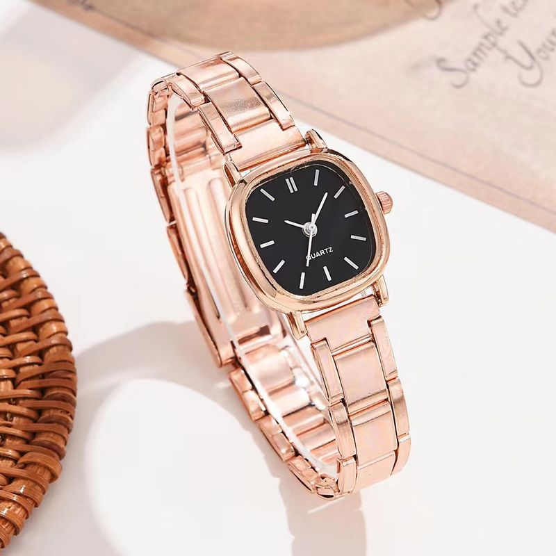Retro Watch For Women, Stylish And Elegant, Barrel Shaped Quartz Ladies' Watch, Elegant, Literary And Trendy, Simple Style_voghion.com