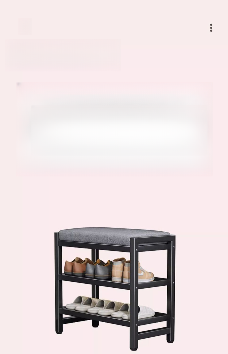 Rack Multi-layer Home Entrance 2025 New Model Simple Entryway Small Bench Indoor Shoe Cabinet For Rental Houses_voghion.com
