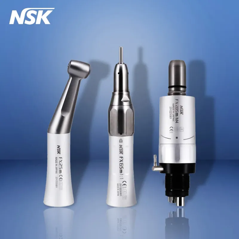 FX25 FX65 Dental 1:1 Pièce à main à faible vitesse à entraînement direct Mini tête Dentisterie Contre-angle Outils de polissage_voghion.com