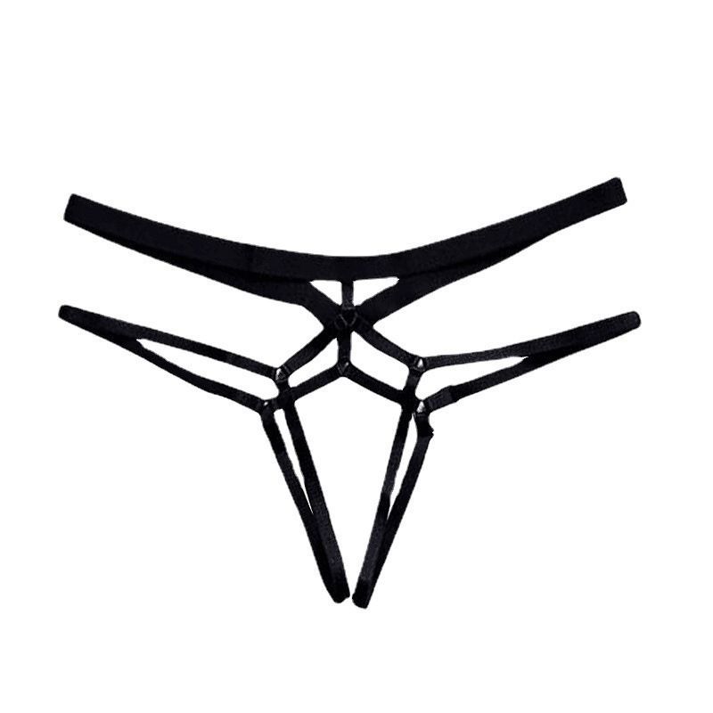 2025d Sale Clearance Women's Underwear Transparent Hip-lifting Tie T-string Multi-size Sexy_voghion.com