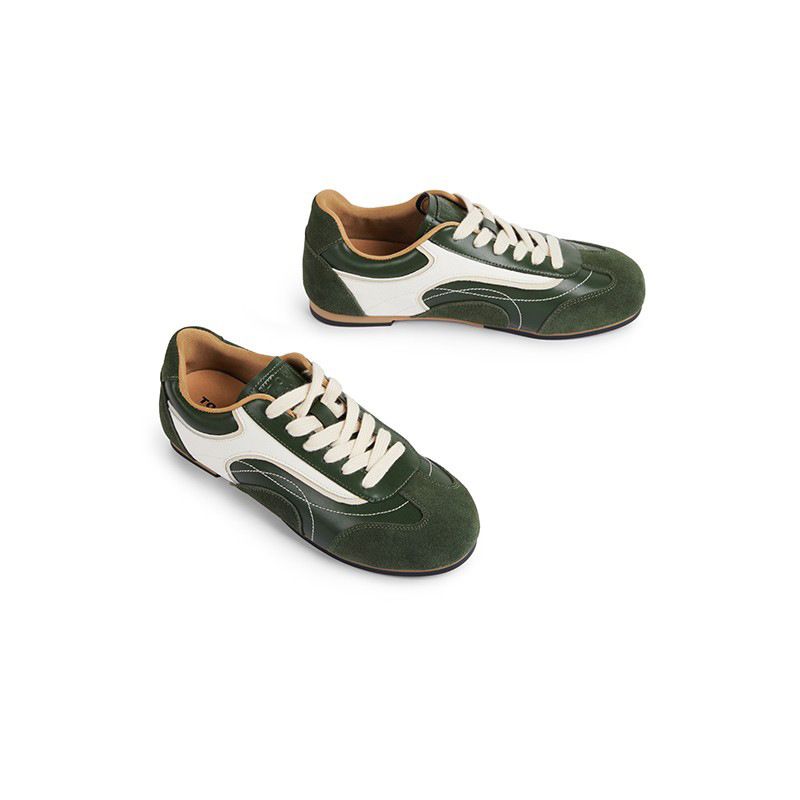 () Internet Celebrity With Toomanshoes Left Bank Coffee Sports And Leisure Forrest Gump Shoes Flat Bottom German_voghion.com