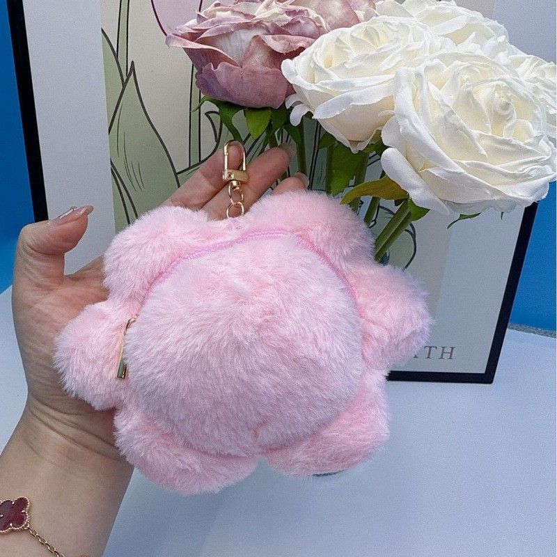 Porta-moedas rosa bebê chorão, chaveiro com pingente de máquina de venda automática, mochila de casal, chave de carro_voghion.com