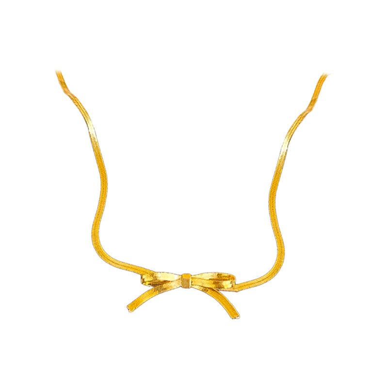 Arc simplu din oțel titan cu lanț individualizat din os de șarpe cu vânt rece, accesorii unice pentru colier nou pentru navetiști_voghion.com