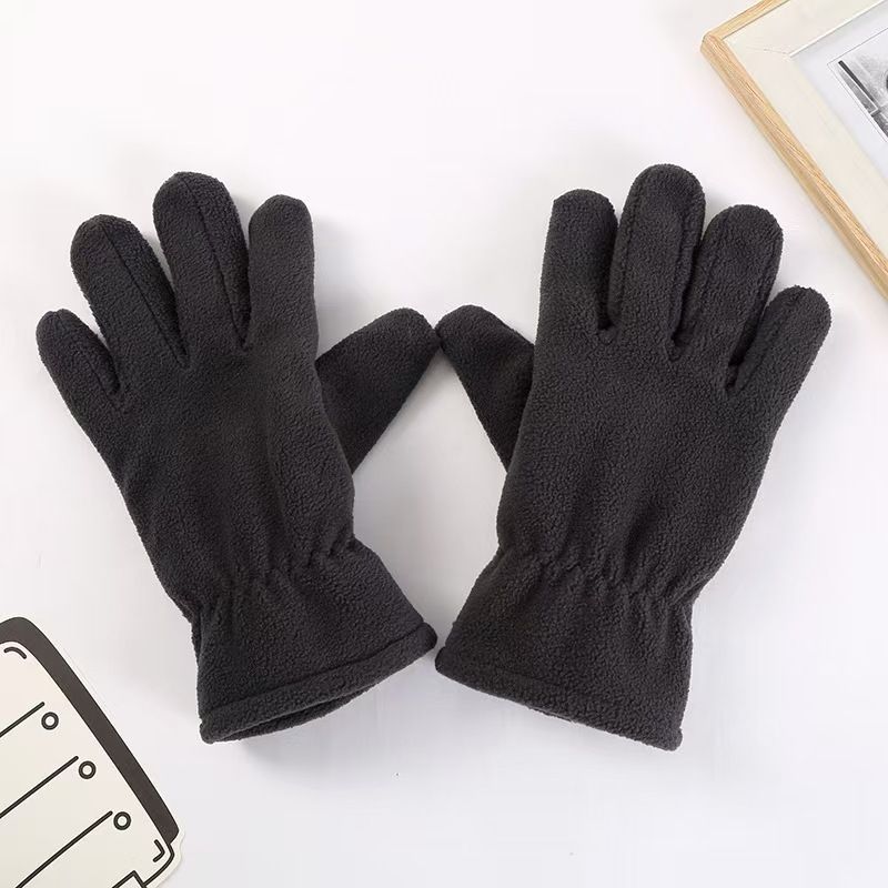001 Guantes de invierno para esquí, nieve, juegos, forro polar grueso, cálidos, para ciclismo al aire libre, resistentes al viento_voghion.com
