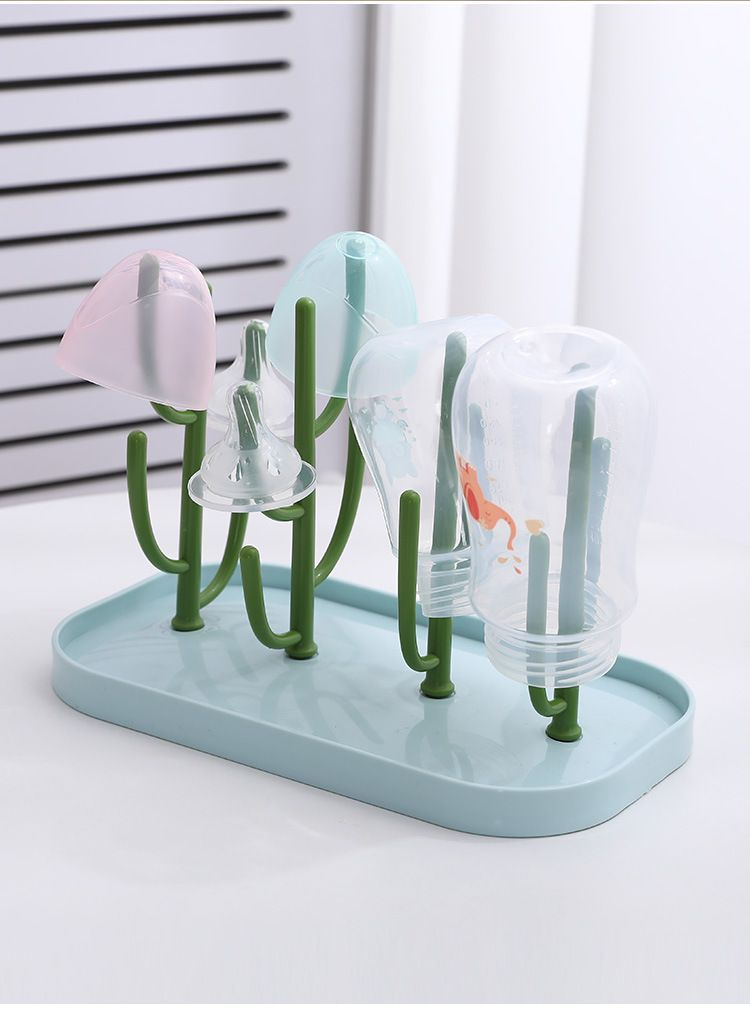Baby Feeding Bottle Drain Rack, Nipple Feeding Cup Holder, Storage Drying Rack, Bottle Cleaning and Drying Machine_voghion.com
