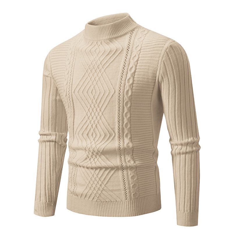 Herrenbekleidung Winter Neue Mode Strickpullover Lässiger koreanischer Herrenpullover_voghion.com