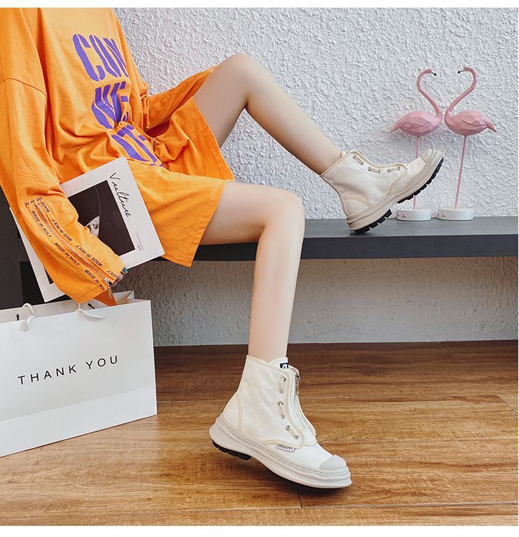 High-top Canvas Shoes 2025 Fall And Winter New Ins Trends_voghion.com