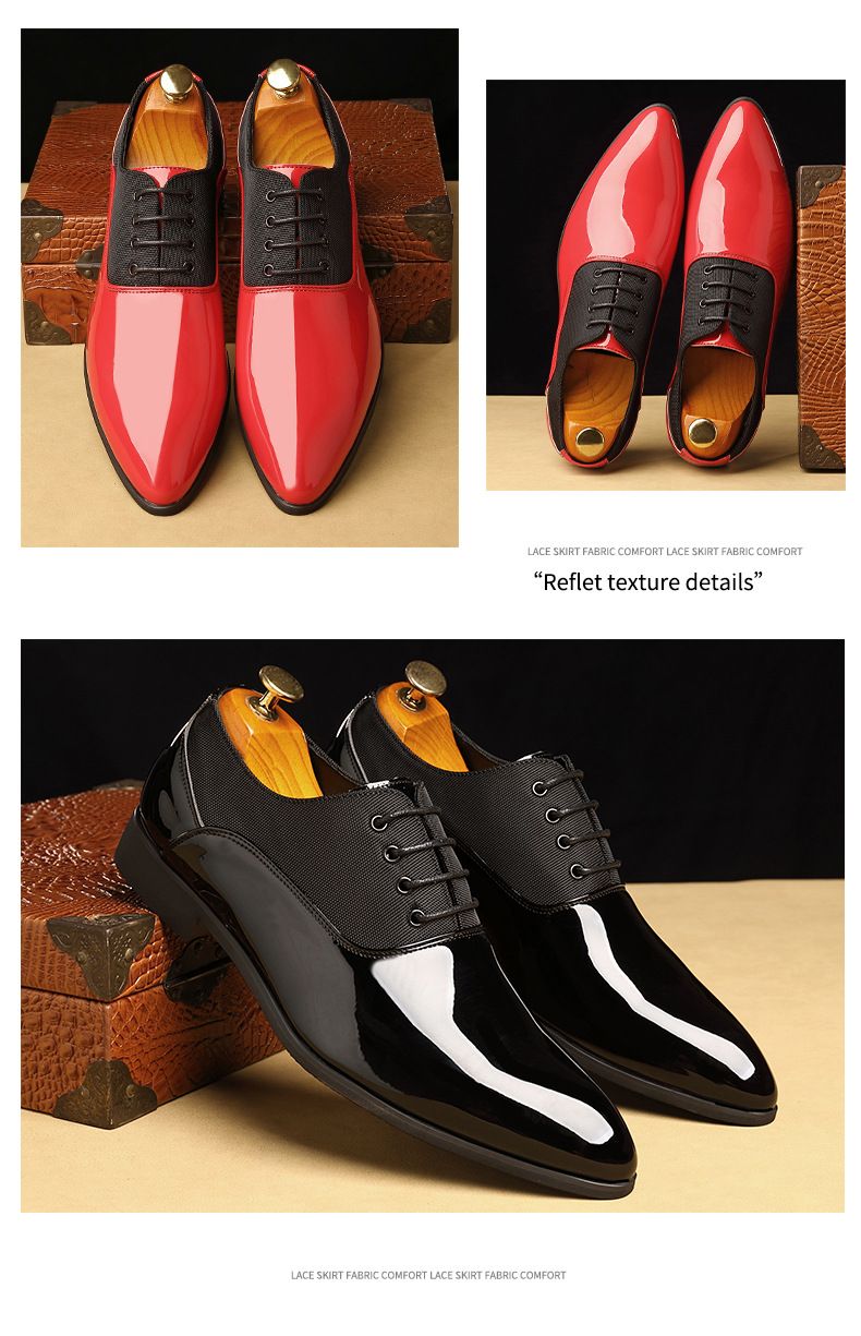 Große größe neue Englisch gentleman bräutigam Derby hochzeit schuhe Business formale spitzen leder schuhe casual schuhe herren schuhe_voghion.com