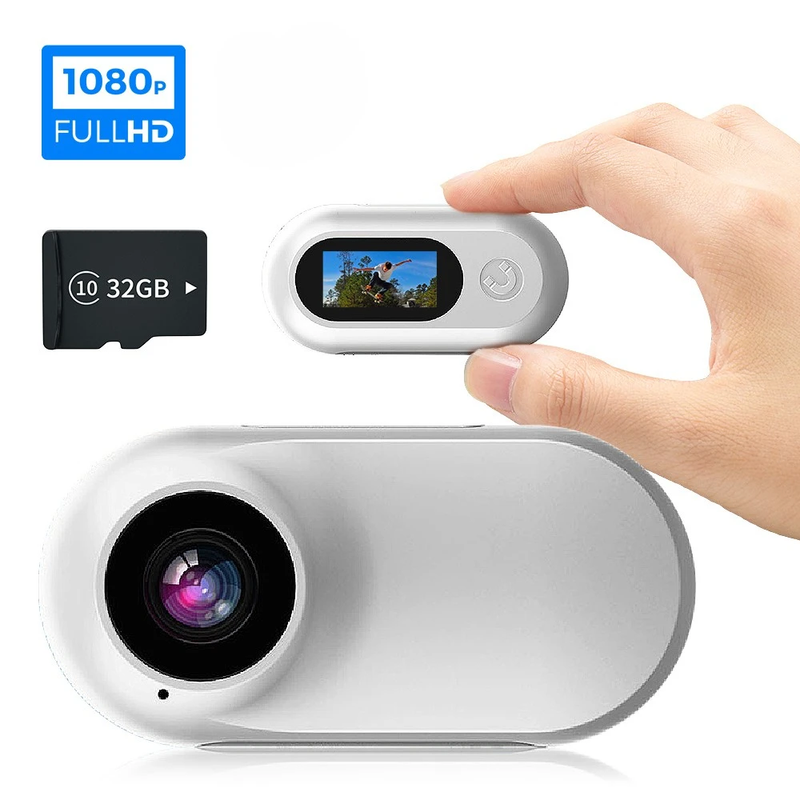 Tragbare Mini-Action-Taschenkamera für den Außenbereich, Video, DVR-Recorder, Sportdetektor, Motorrad, Armaturenbrett, Auto, Fahrrad, 1080P_voghion.com
