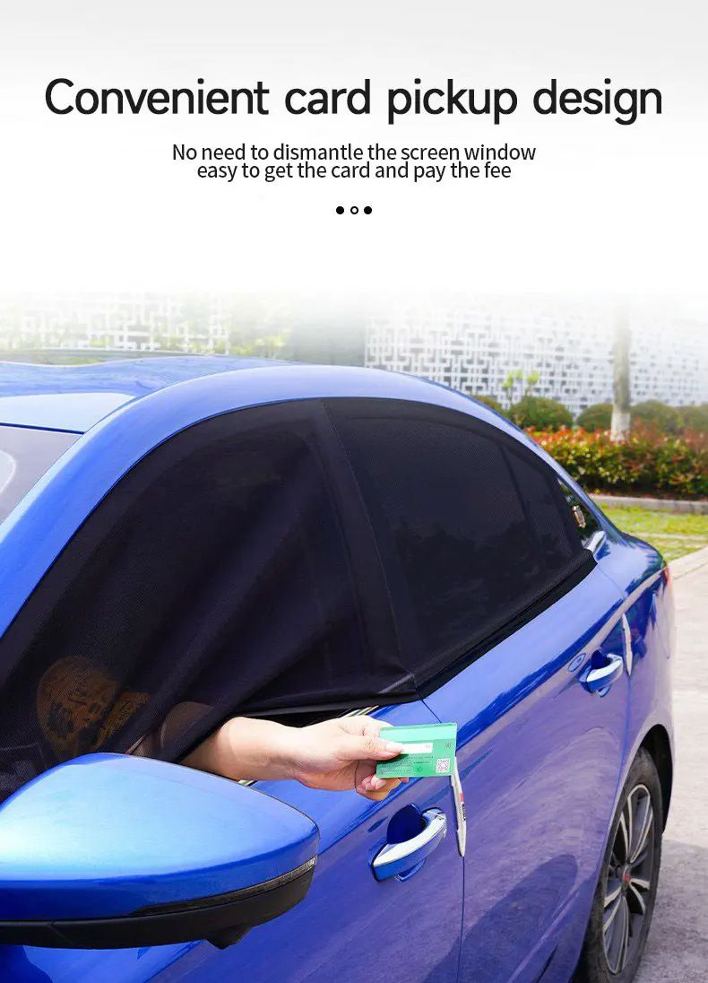 Bafang hatchback automobilska mreža za sunce, zaštitna mreža protiv komaraca za automobil, zaštitna mreža za prozore, zaštitna mreža za privatnost_voghion.com