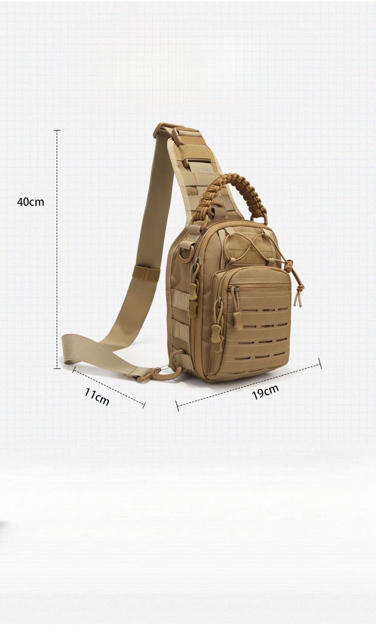 New Outdoor Multifunctional Tactical Men's Sports Travel Portable Waterproof Chest Military Enthusiast Crossbody Bag_voghion.com