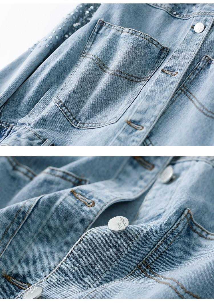 Chaqueta vaquera para mujer Chaquetas para mujer Abrigos vaqueros Chaqueta vaquera para mujer Chaqueta vaquera para mujer Abrigo de mujer Nuevo en_voghion.com
