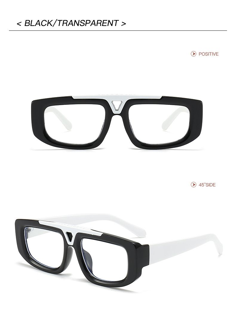 Uued naiste moetrendid, vaba aja veetmise pühadepäevased ruudukujulised päikeseprillid 8835_voghion.com