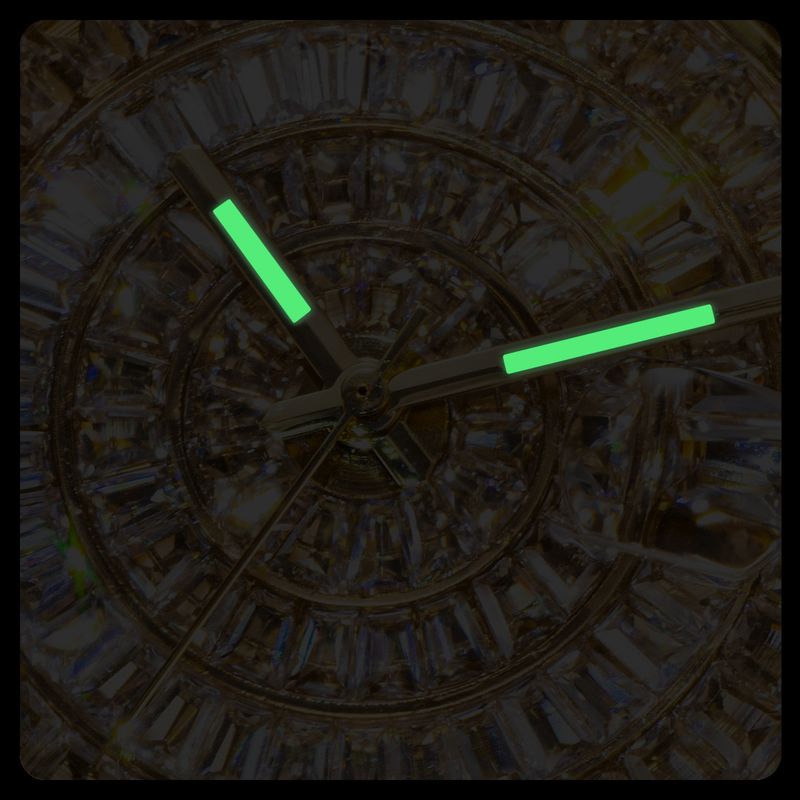 Luxuriöse Herrenuhr mit quadratischem Diamanten und Zirkoniasteinen, wasserdichtem Quarzwerk, Edelstahlarmband, Datumsanzeige und leuchtenden Zeigern_voghion.com