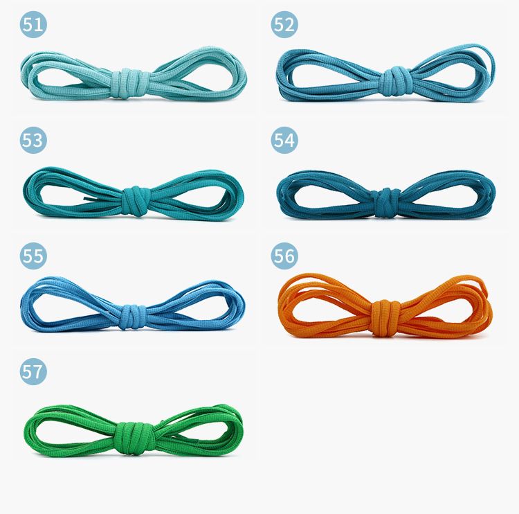 Lacci ovali a semicerchio da 6 mm in poliestere colorato_voghion.com