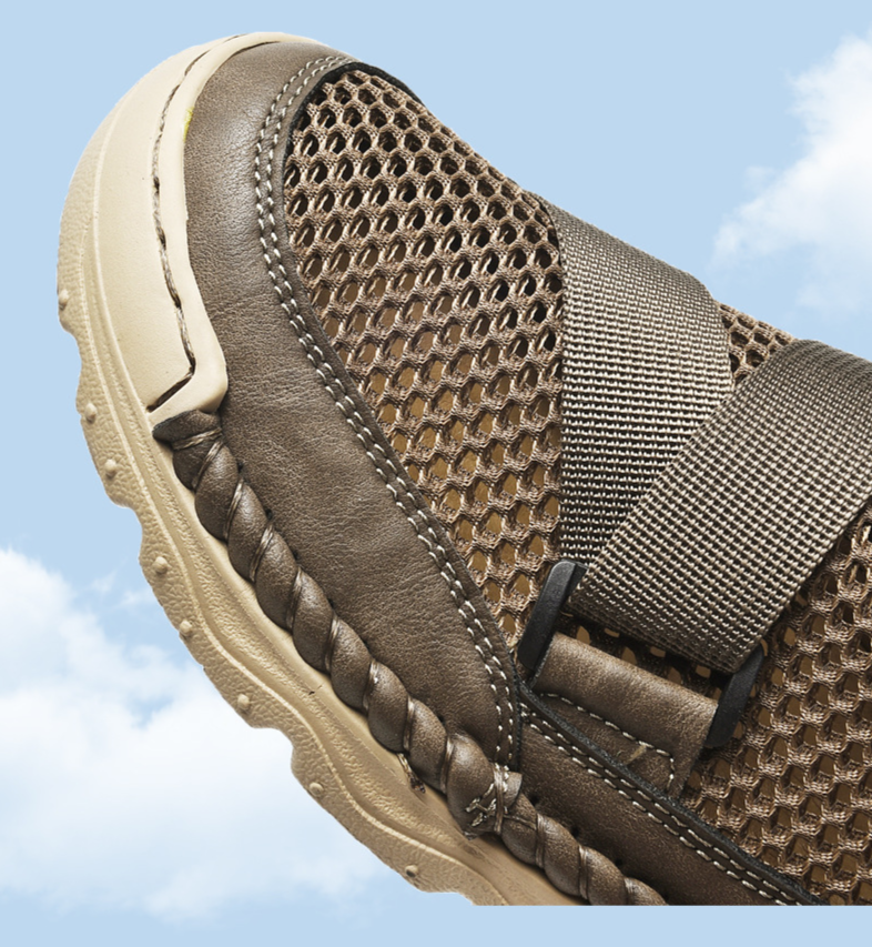 Nuove scarpe da spiaggia estive oversize di fascia alta, sandali, antiscivolo, streaming cucito a mano, scarpe da uomo_voghion.com