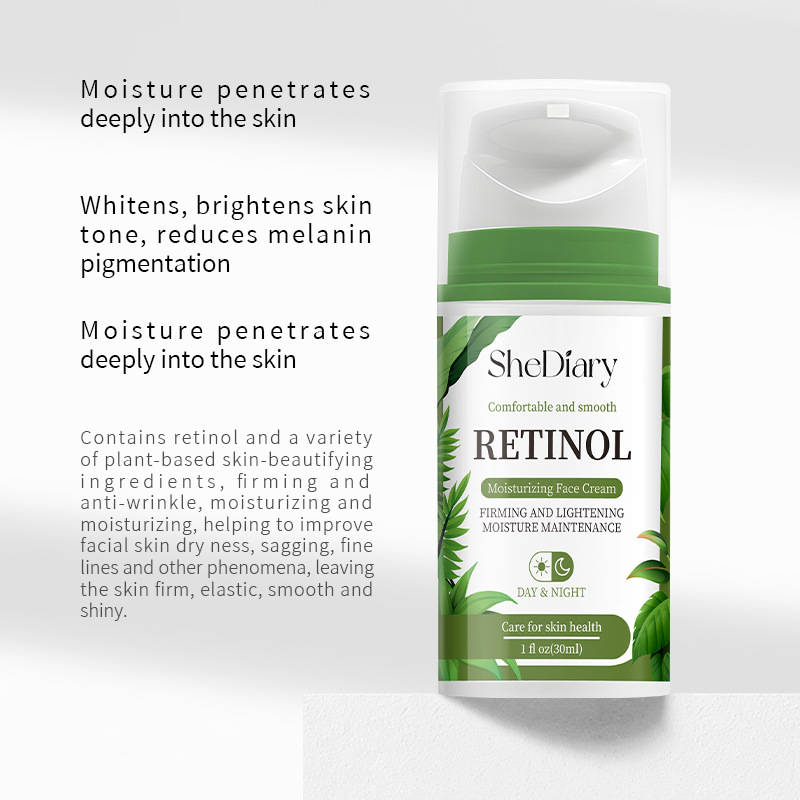 Crema da notte al retinolo per il viso, idrata, ammorbidisce, solleva e rassoda_voghion.com