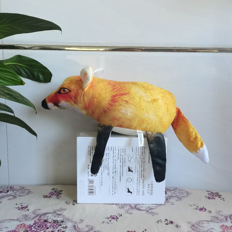 Chicken parrot pigeon mouse fox turtle bee Dutch pig pigeon simulation animal plush toys stuffed dolls children's gifts_voghion.com