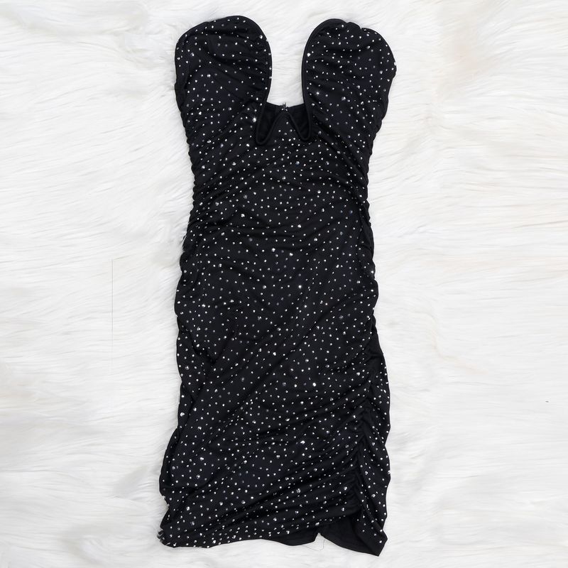 Women's sexy slim-fit girth dress nightclub dress_voghion.com