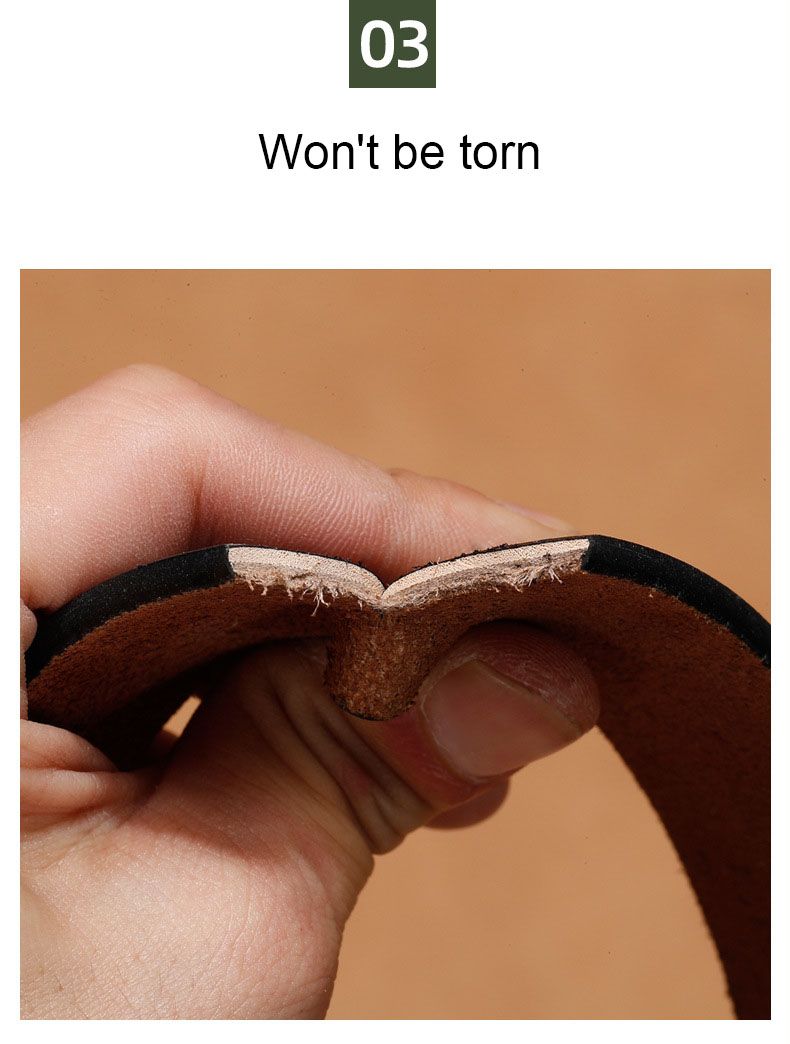 HOT 100% Pure Cowhide Belt Strap No Genuine Leather Belts without Automatic Buckle Men Wome Black Brown White High Quality_voghion.com