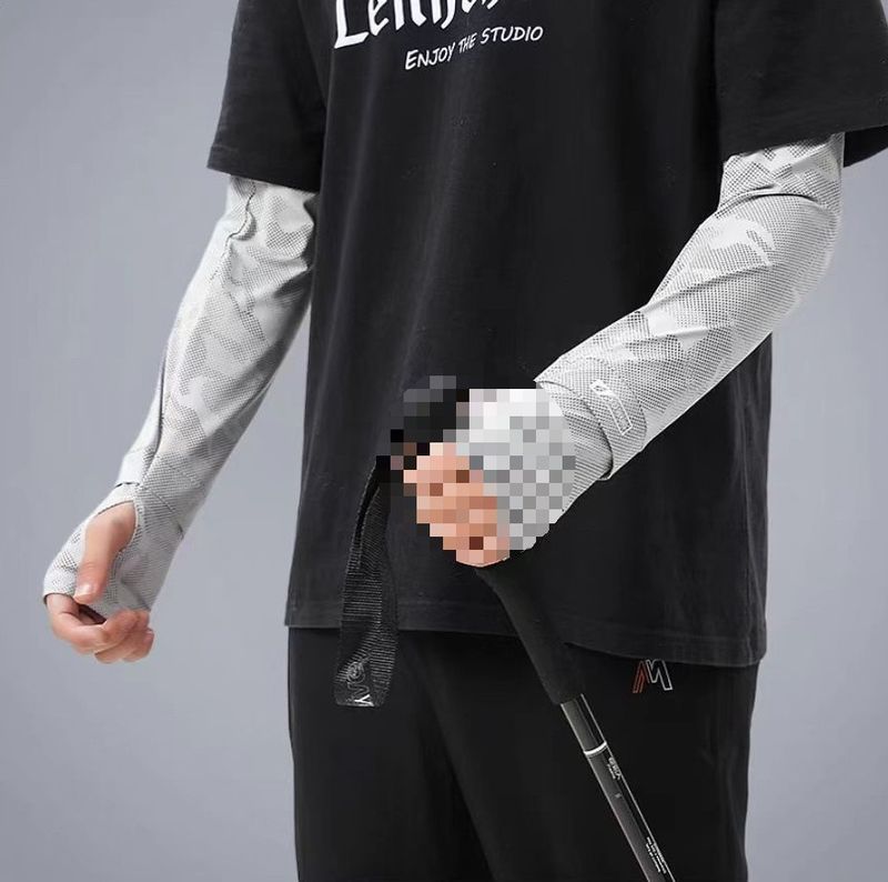 LazyZoom - Camiseta de verano de seda para hombre, ideal para senderismo al aire libre, protección UV, pesca en hielo y ciclismo, tallas grandes, mangas sueltas_voghion.com