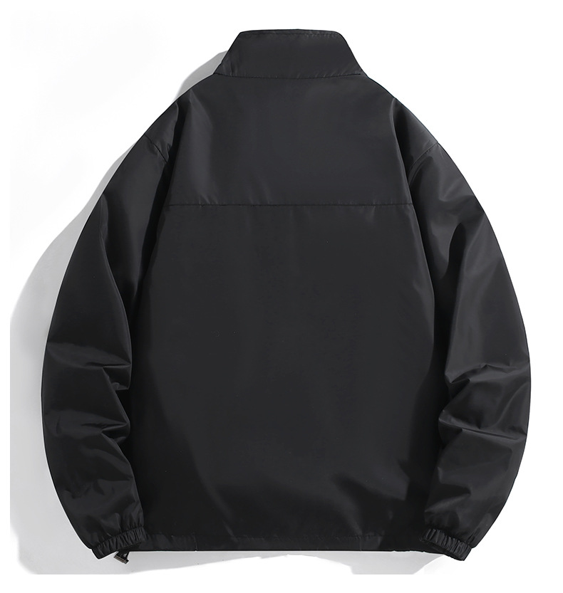 Jackets, student color matching jackets, men's spring and autumn styles, youth trend, contrasting colors, handsome_voghion.com