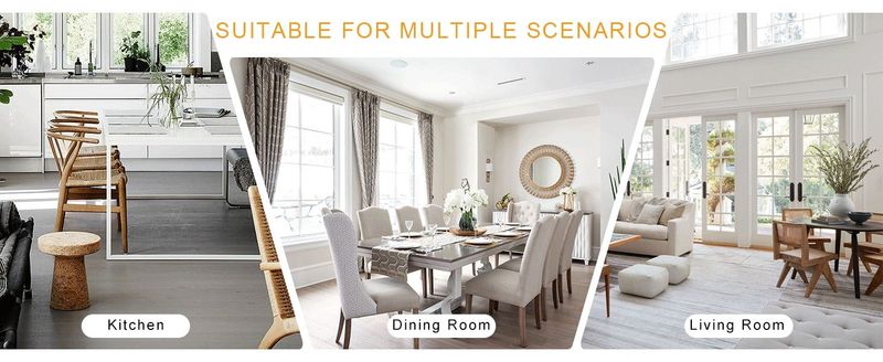 Table And Chair Set.51 * 31.5 Inch Silver Leg Glass Dining Table With 6 Transparent Dining Chairs: A Stylish Combination That Showcases Elegant Style._voghion.com