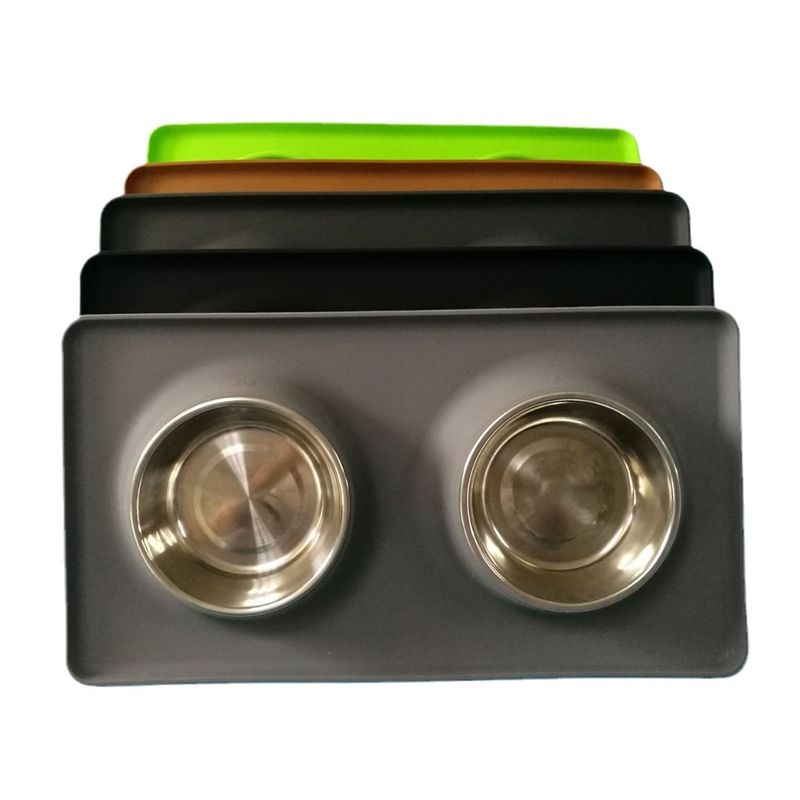 Fabrikant Directe Levering Siliconen Voerbak Mat voor Huisdieren, Anti-mors Anti-spat_voghion.com