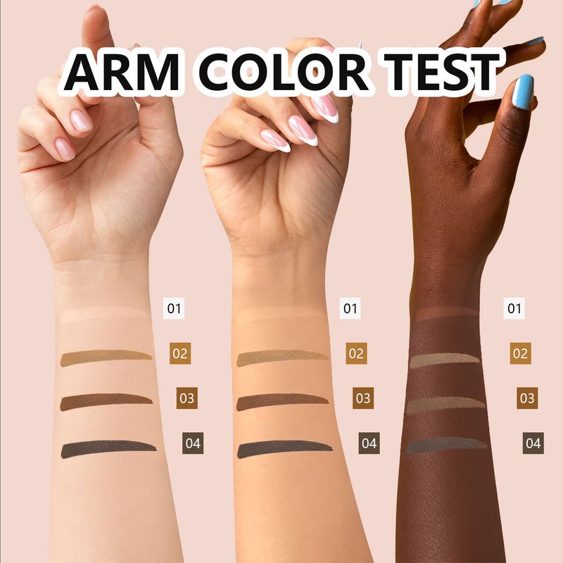 Eyebrow Enhancers Natural Long Lasting Waterproof And Sweat Proof Eyebrow Gel Does Not Fade And Does Not Smudge To Shape 4 Colors Eyebrow Glue_voghion.com