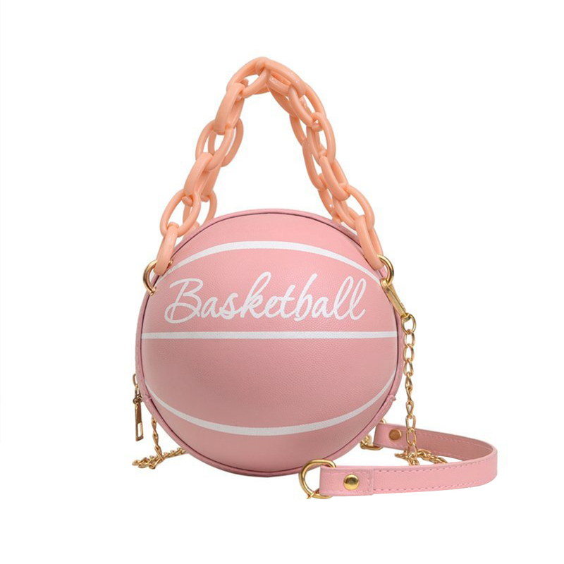 Borsa da donna Borse a tracolla da calcio da basket 2022 Nuove borse a sfera per adolescenti Borse a tracolla da donna Messenger Crossbody_voghion.com
