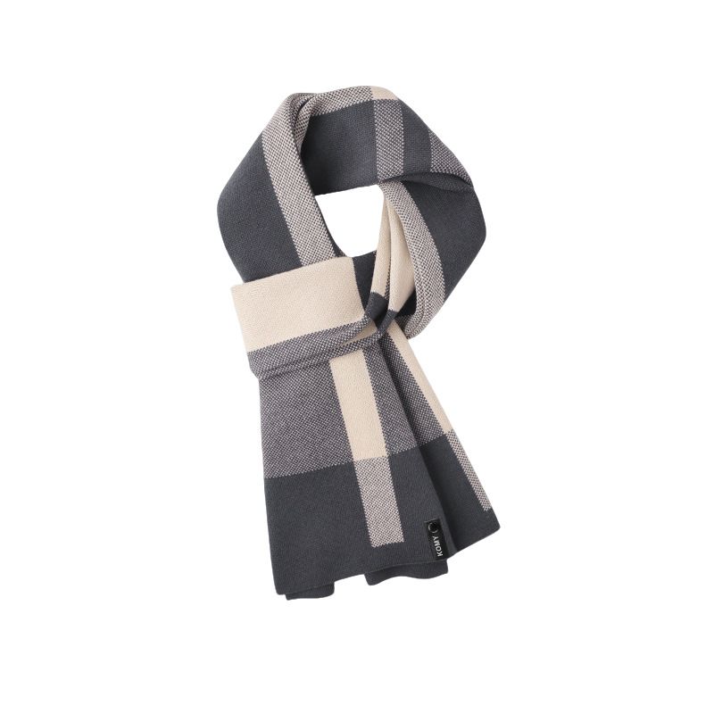 Sciarpa invernale da uomo coreana di alta qualità, regalo per fidanzato, versatile, per coppia di studenti, sciarpa a doppio uso_voghion.com