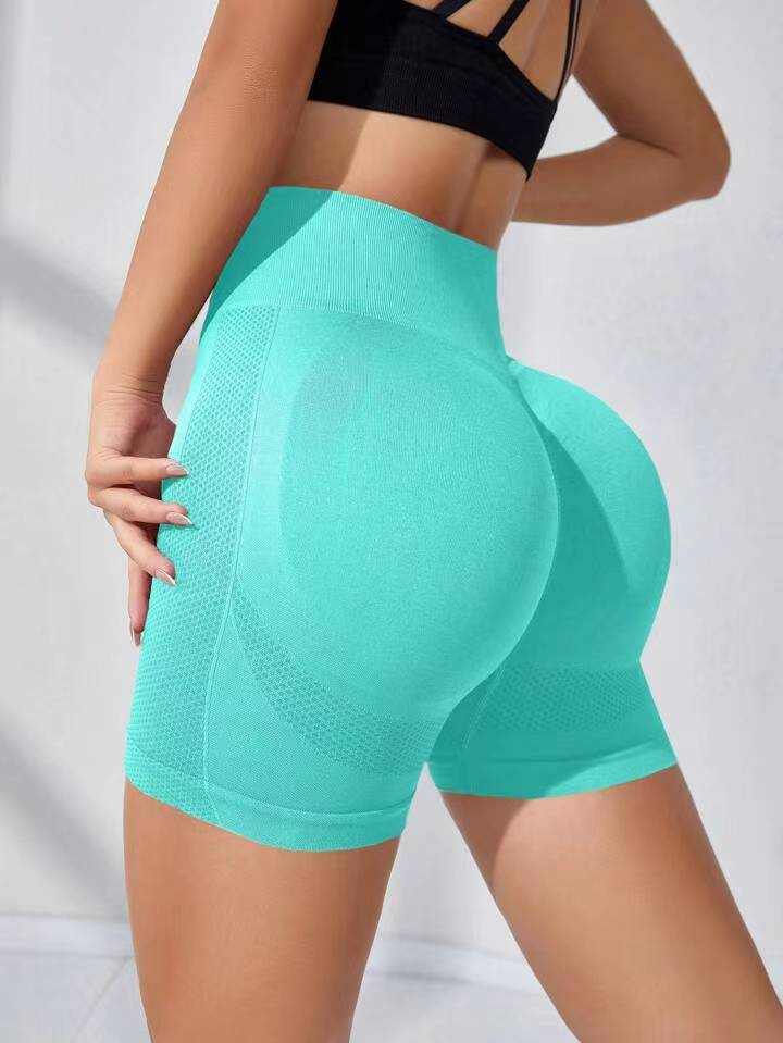 15 beliebte Farben, nahtlose Yoga-Shorts, Smile-Hose, pfirsichfarbene Po-Lifting-Jogginghose, Bauchkontrolle, Fitness-Hose, Dreiviertel-Hose für Damen_voghion.com