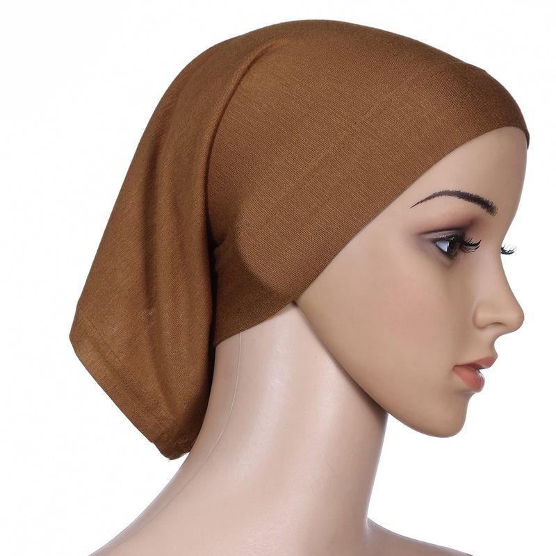 Unisex cap-skjerf dekket med mercerisert bomullsstoff_voghion.com