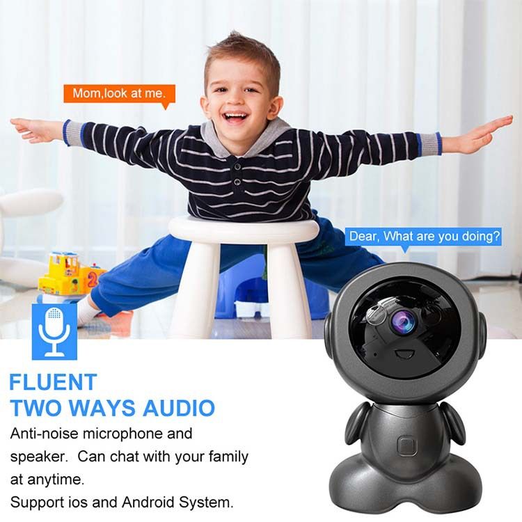 Indoor WiFi Security Camera – 1080P HD, Night Vision, Two-Way Audio, Motion Detection, Alexa Compatible_voghion.com